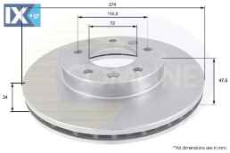 ΔΙΣΚΟΠΛΑΚΑ ΕΜΠΡΟΣΘ.ΚΙΑ  ADC1018V 0K55233251 0K55233251A KJ00233251C KJ00233251D