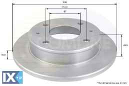 ΔΙΣΚΟΠΛΑΚΑ ΕΜΠΡΟΣΘ.HYUNDAI  ADC1019 5171202000 5171202100 5171202110