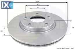 ΔΙΣΚΟΠΛΑΚΑ ΕΜΠΡΟΣΘ.HYUNDAI  ADC1031V 5171226000 517123B000 517123B000AT