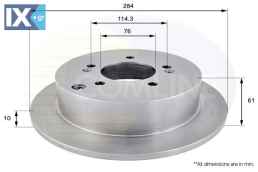 ΕΠΙΧΡΙΣΜΕΝΗ ΔΙΣΚΟΠΛΑΚΑ ΟΠΙΣΘ. HYUNDAI  ADC1036 584113A300 584112Y300