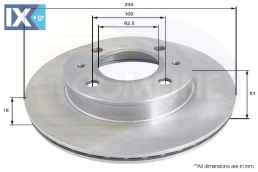 ΕΠΙΧΡΙΣΜΕΝΗ ΔΙΣΚΟΠΛΑΚΑ ΕΜΠΡΟΣΘ. HYUNDAI  ADC1038V 5171202501 5171202550 5171202551