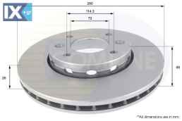 ΔΙΣΚΟΠΛΑΚΑ ΕΜΠΡΟΣΘ.KIA  ADC1046V 0K2FA33251