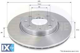 ΔΙΣΚΟΠΛΑΚΑ ΕΜΠΡΟΣΘ.KIA  ADC1053V 517122F100