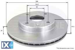 ΔΙΣΚΟΠΛΑΚΑ ΕΜΠΡΟΣΘ. CHEVROLET-DAEWOO  ADC1054V 96264591 96328338 96329364 96549782 96264591 96328338 96329364 96549782