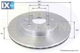 ΔΙΣΚΟΠΛΑΚΑ ΕΜΠΡΟΣΘ. KIA  ADC1058V 51712FD300