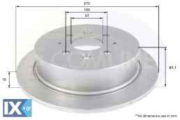 ΕΠΙΧΡΙΣΜΕΝΗ ΔΙΣΚΟΠΛΑΚΑ ΟΠΙΣΘ.  KIA  ADC1059 0K20H26251 0K20H2625A