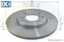 ΔΙΣΚΟΠΛΑΚΑ ΕΜΠΡΟΣΘ.HYUNDAI  ADC1064V 517123D100 517123D300 D1621 5171238300 517123C000 517123C100