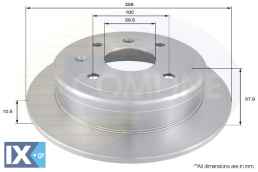 ΔΙΣΚΟΠΛΑΚΑ ΟΠΙΣΘ. CHEVROLET  ADC1079 96549630 96549630