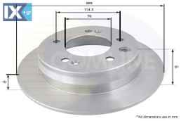 ΕΠΙΧΡΙΣΜΕΝΗ ΔΙΣΚΟΠΛΑΚΑ ΟΠΙΣΘ. KIA  ADC1090 584111H100 584111H300 584111H100
