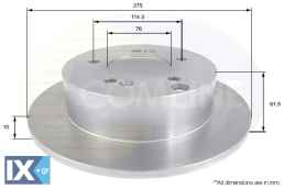 ΔΙΣΚΟΠΛΑΚΑ ΟΠΙΣΘ. KIA  ADC1093 584111D000