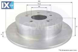 ΕΠΙΧΡΙΣΜΕΝΗ ΔΙΣΚΟΠΛΑΚΑ ΟΠΙΣΘ. HYUNDAI  ADC1094 584112B000