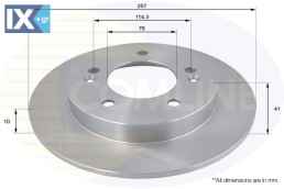 ΕΠΙΧΡΙΣΜΕΝΗ ΔΙΣΚΟΠΛΑΚΑ ΟΠΙΣΘ. HYUNDAI  ADC1099 584111P300