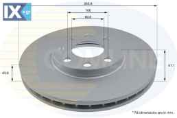 ΕΠΙΧΡΙΣΜΕΝΗ ΔΙΣΚΟΠΛΑΚΑ ΕΜΠΡΟΣΘIA OPEL  ADC1105V 569059 90497879 9117677 569059