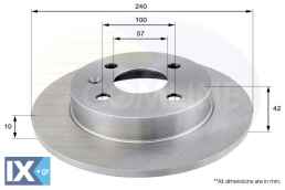 ΕΠΙΧΡΙΣΜΕΝΗ ΔΙΣΚΟΠΛΑΚΑ ΟΠΙΣΘ. OPEL  ADC1106 569108 569111 90498304 9117771 9196587 569108 569111 90498304 9117771 9196587 9117771