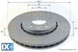 ΕΠΙΧΡΙΣΜΕΝΗ ΔΙΣΚΟΠΛΑΚΑ ΕΜΠΡΟΣΘ.OPEL-RENA  ADC1110V 4408275 4414632 91159915 91165426 93161253 4020600QAE 4020600QAF 4408275 4413734 4414632 91159915 91165426 93161253 7701206845 7701260845 7711130077