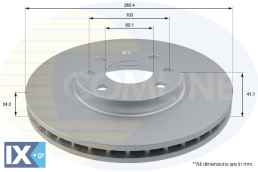 ΕΠΙΧΡΙΣΜΕΝΗ ΔΙΣΚΟΠΛΑΚΑ ΕΜΠΡΟΣΘ.OPEL  ADC1112V 569000 9196050 569000 9127967 9196050