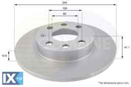 ΕΠΙΧΡΙΣΜΕΝΗ ΔΙΣΚΟΠΛΑΚΑ ΕΜΠΡΟΣΘ.OPEL  ADC1114 569020 9195981 569020