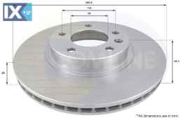 ΔΙΣΚΟΠΛΑΚΑ ΕΜΠΡΟΣΘ.OPEL  ADC1118V 569044 90344650 90392559 569044 90344650 90392559