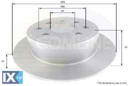 ΔΙΣΚΟΠΛΑΚΑ ΟΠΙΣΘ. OPEL  ADC1126 569102 90297932 569102