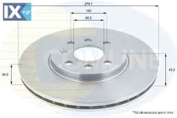 ΕΠΙΧΡΙΣΜΕΝΗ ΔΙΣΚΟΠΛΑΚΑ ΕΜΠΡΟΣΘ.OPEL  ADC1131V 569006 93175376 93181113 93197712 569007 569067 93197712