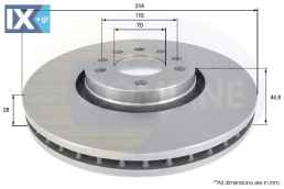 ΔΙΣΚΟΠΛΑΚΑ ΕΜΠΡΟΣΘ.OPEL  ADC1135V 93171606 93175606 1842193 569005 24435132