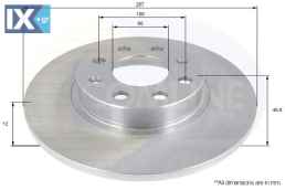 ΕΠΙΧΡΙΣΜΕΝΗ ΔΙΣΚΟΠΛΑΚΑ ΕΜΠΡΟΣΘ.FIAT-OPEL  ADC1140 569022 93188916 569022 93188916 51806099 51806103 51830236 55700398 55700918