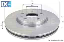 ΕΠΙΧΡΙΣΜΕΝΗ ΔΙΣΚΟΠΛΑΚΑ ΕΜΠΡΟΣΘ.OPEL  ADC1142V 13501308 13502214 569064 569422 13501308 13501320 13502214 13579150 569064 569422 13501320 13579148
