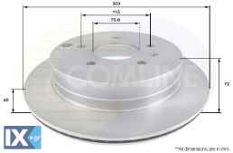 ΕΠΙΧΡΙΣΜΕΝΗ ΔΙΣΚΟΠΛΑΚΑ ΟΠΙΣΘ. CHEVROLET  ADC1147V 96625873 4804637 4804637 96625873