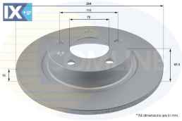 ΕΠΙΧΡΙΣΜΕΝΗ ΔΙΣΚΟΠΛΑΚΑ ΟΠΙΣΘ. OPEL  ADC1148 93190227 569418 93190227