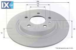 ΕΠΙΧΡΙΣΜΕΝΗ ΔΙΣΚΟΠΛΑΚΑ ΟΠΙΣΘ. OPEL - CHE  ADC1154 13502137 13502138 13502139 13504280 23118061 569071 569085 13502137 13502138 13504280 569071 569075 569085 13502139