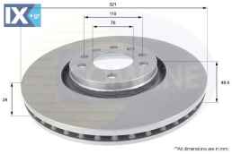 ΔΙΣΚΟΠΛΑΚΑ ΕΜΠΡΟΣΘ.OPEL  ADC1157V 569017 93185817
