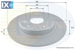 ΕΠΙΧΡΙΣΜΕΝΗ ΔΙΣΚΟΠΛΑΚΑ ΟΠΙΣΘ. OPEL  ADC1166 13509119 13509119