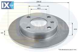 ΔΙΣΚΟΠΛΑΚΑ ΕΜΠΡΟΣΘ.FORD  ADC1203 1072464 1107767 5022652 5022653 6191061 6191062 6191063