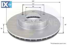 ΔΙΣΚΟΠΛΑΚΑ ΕΜΠΡΟΣΘ.JAGUAR  ADC1222V JLM12304 JLM1826 JLM20341