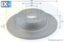 ΕΠΙΧΡΙΣΜΕΝΗ ΔΙΣΚΟΠΛΑΚΑ ΟΠΙΣΘ. FORD  ADC1226 1362867 1362868 4367107 4457989