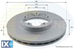 ΕΠΙΧΡΙΣΜΕΝΗ ΔΙΣΚΟΠΛΑΚΑ ΕΜΠΡΟΣΘ.FORD  ADC1234V 1371394 1503290 1547061 6C111125B1B 6C111125BB