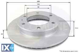 ΕΠΙΧΡΙΣΜΕΝΗ ΔΙΣΚΟΠΛΑΚΑ ΕΜΠΡ. FORD - MAZD  ADC1239V UM513351 UR613351 1490412 UM5133251 UMY133251 UR6133251