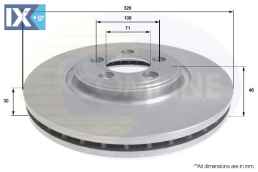 ΔΙΣΚΟΠΛΑΚΑ ΕΜΠΡΟΣΘ.JAGUAR  ADC1245V C2C25336