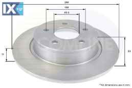 ΕΠΙΧΡΙΣΜΕΝΗ ΔΙΣΚΟΠΛΑΚΑ ΟΠΙΣΘ. FORD  ADC1248 1683383 AV612A3315BA