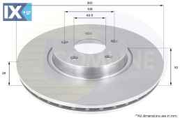 ΕΠΙΧΡΙΣΜΕΝΗ ΔΙΣΚΟΠΛΑΚΑ ΕΜΠΡΟΣΘ.FORD  ADC1249V 1500159 1514427 7G911125EA