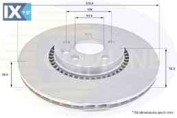 ΕΠΙΧΡΙΣΜΕΝΗ ΔΙΣΚΟΠΛΑΚΑ ΕΜΠΡ.FORD - VOLVO  ADC1251V 1380046 1404955 1405509 1434812 1434815 6G9N2C375DB 30769061 31400764 LR000470 LR027107