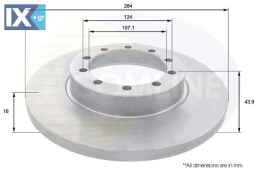 ΔΙΣΚΟΠΛΑΚΑ ΟΠΙΣΘ. FORD  ADC1253 1488311 8C1V2A315AA