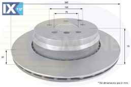 ΔΙΣΚΟΠΛΑΚΑ ΟΠΙΣΘ. LAND ROVER  ADC1262V LR011891 LR031846