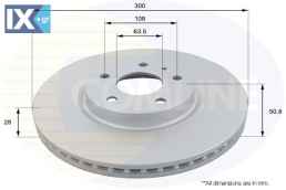 ΕΠΙΧΡΙΣΜΕΝΗ ΔΙΣΚΟΠΛΑΚΑ ΕΜΠΡΟΣΘ.FORD  ADC1272V 2017128 5202199 DG9C1125AC