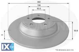 ΕΠΙΧΡΙΣΜΕΝΗ ΔΙΣΚΟΠΛΑΚΑ ΟΠΙΣΘ. FORD  ADC1274 2016293 5202204 DG9C2A315BC