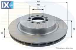 ΔΙΣΚΟΠΛΑΚΑ ΕΜΠΡΟΣΘ.JAGUAR  ADC1276V C2C10392 C2C8355