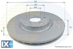 ΕΠΙΧΡΙΣΜΕΝΗ ΔΙΣΚΟΠΛΑΚΑ ΕΜΠΡΟΣΘ.  LAND RO  ADC1287V LR059122