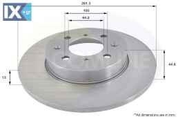 ΕΠΙΧΡΙΣΜΕΝΗ ΔΙΣΚΟΠΛΑΚΑ ΕΜΠΡΟΣΘ. ROVER-MG  ADC1302 GBD90841