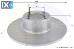 ΔΙΣΚΟΠΛΑΚΑ ΕΜΠΡΟΣΘ.ROVER  ADC1304 21A2612 39726321 GBD806 GBD90806