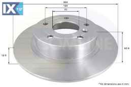 ΕΠΙΧΡΙΣΜΕΝΗ ΔΙΣΚΟΠΛΑΚΑ ΟΠΙΣΘ. LAND ROVER  ADC1307 NTC8781 SDB000210 SDB000470